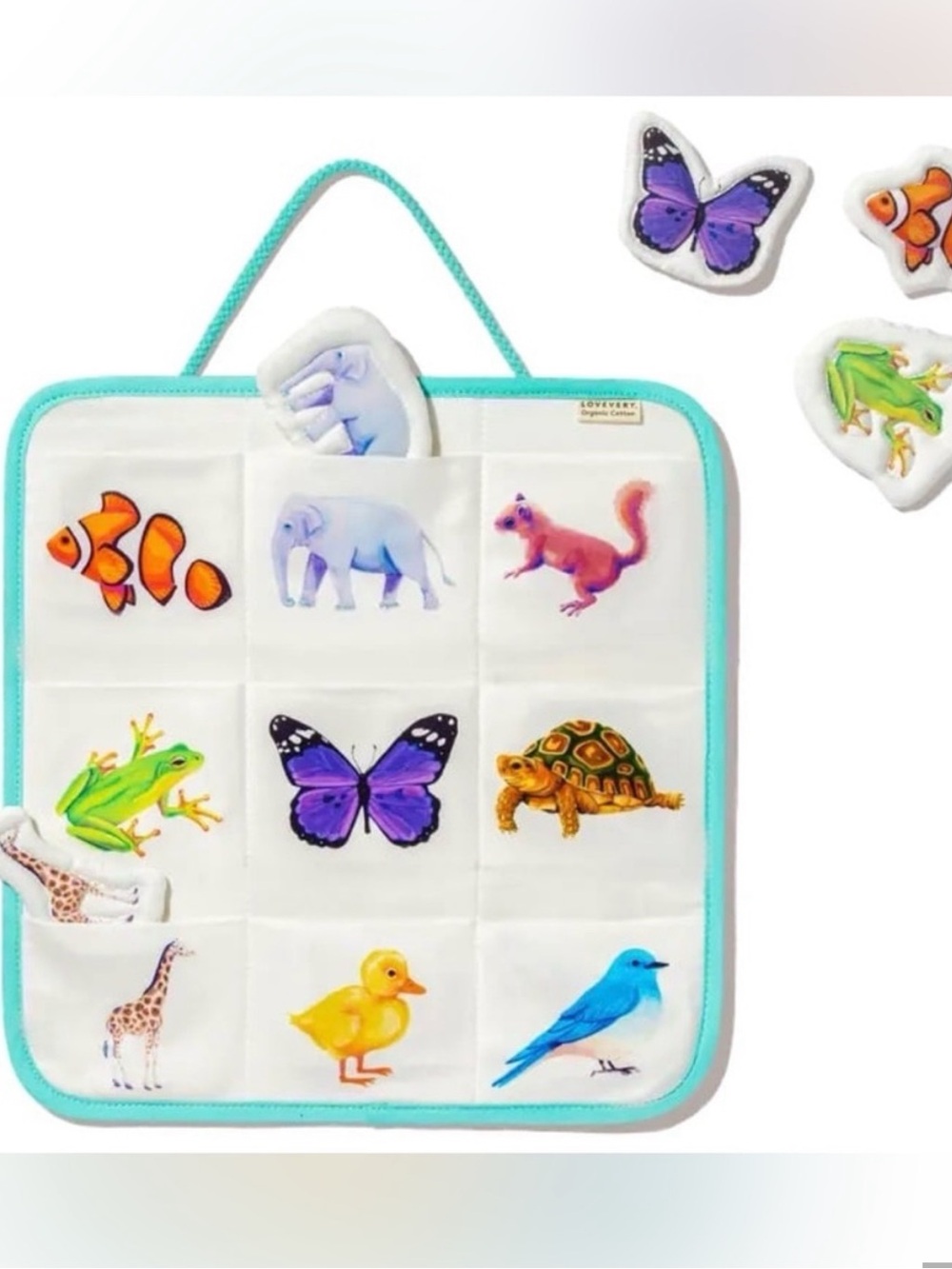 Lovevery Animal Matching Hanging Toy
